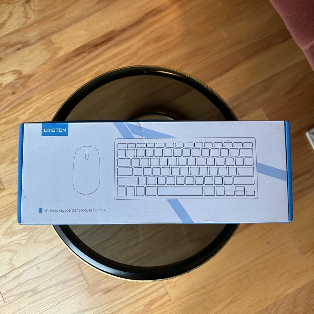 Wireless Keyboard and Mouse Combo - Silver
